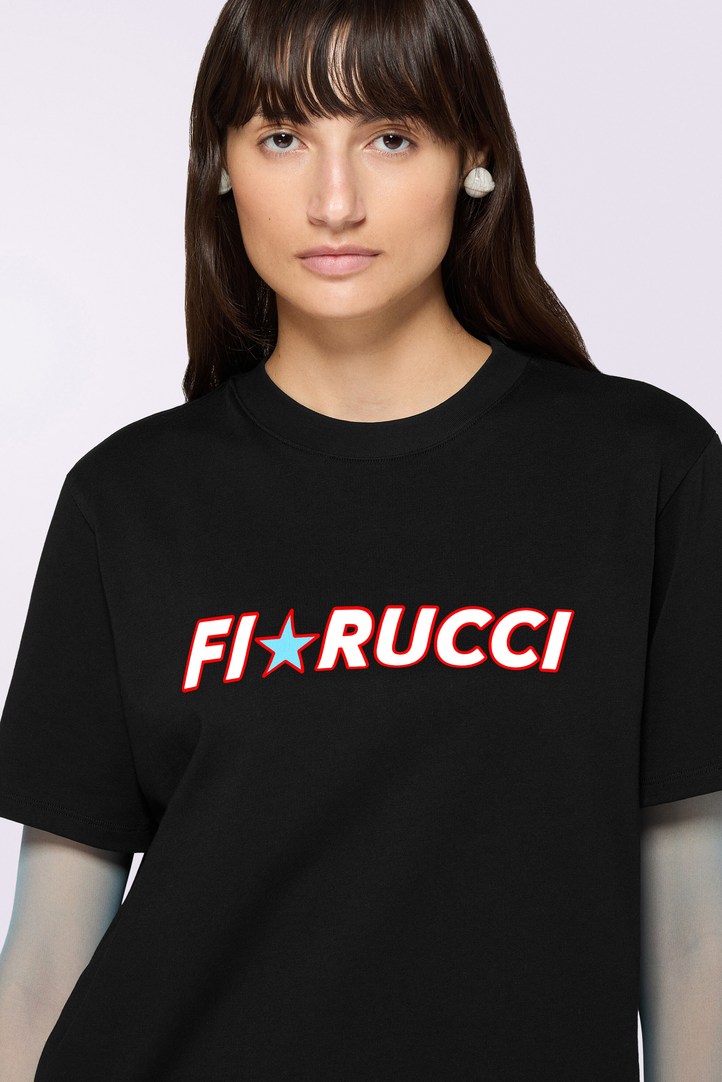 Star Logo Regular T-Shirt Black